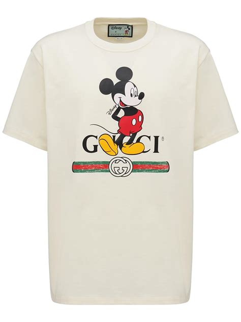 gucci mickey mouse t-shirt mens